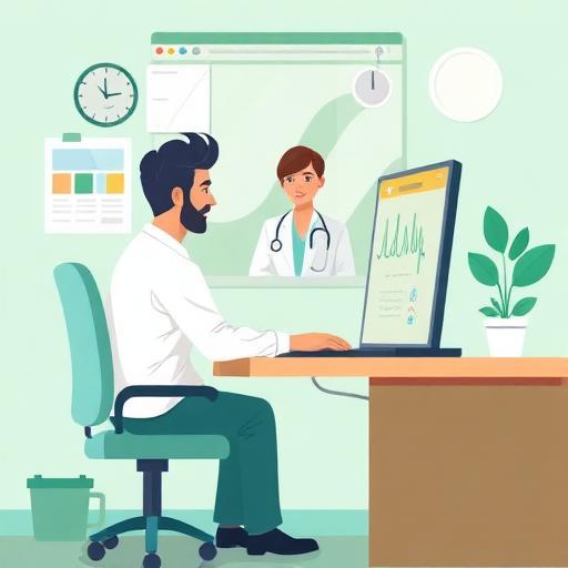 Consulta presencial ou online